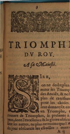 Triomphe Dv Roy