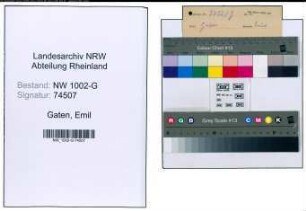 Entnazifizierung Erich Gater, geb. 03.10.1902 ()