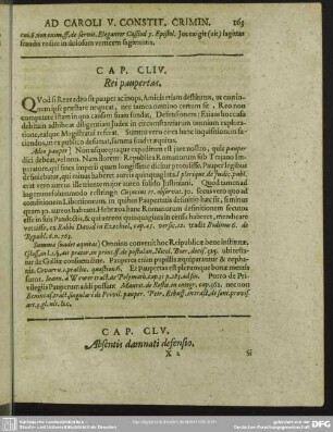 Cap. LIV. Rei paupertas