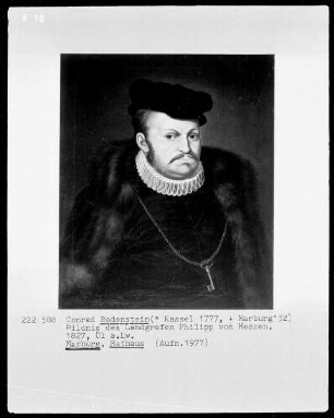 Bildnis des Landgrafen Philipp von Hessen