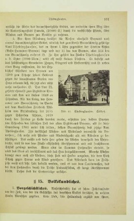 15. Volkskundliches