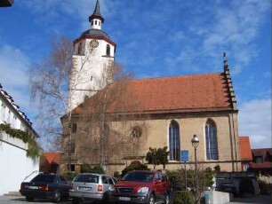Turm und Langhaus von der Ortsseite