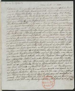 Brief an Georg Poelchau : 26.10.1819