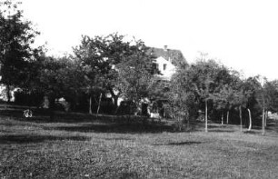 Marbach. Ortsteilansicht mit Wohnhaus