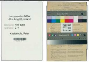 Entnazifizierung Peter Kastenholz, geb. 10.09.1904 (Kaufmann)