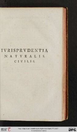 Iurisprudentia naturalis civilis