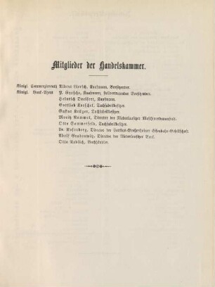 Mitglieder der Handelskammer.