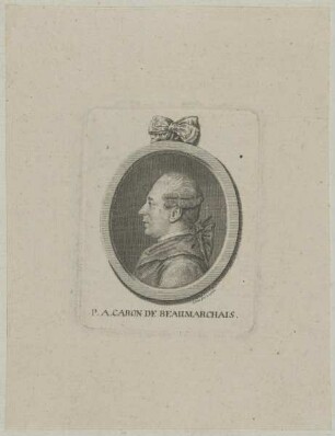 Bildnis des P. A. Caron de Beaumarchais