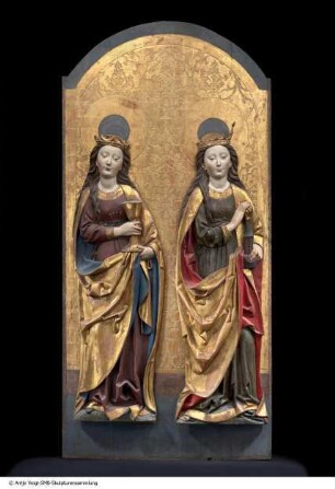 Hl. Katharina und hl. Barbara