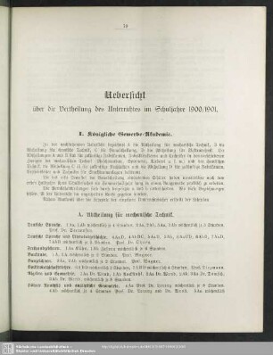 I. Königliche Gewerbe-Akademie