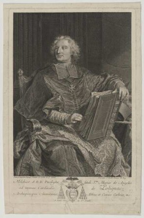 Bildnis des Melchior de Polignac