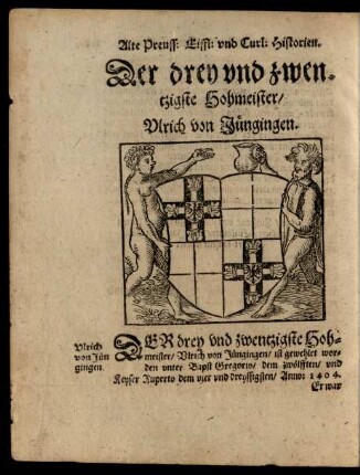 Der drey und zwentzigste Hohmeister ...