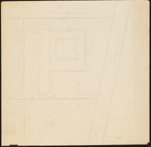 Staatsarchiv, Detmold: Planungsunterlage: Lageplan 1:200