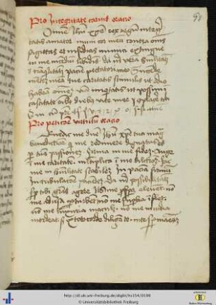 (98rv) „Pro peticione virtutum oracio”.