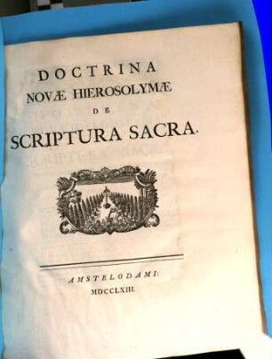 Doctrina novae Hierosolymae de scriptura sacra