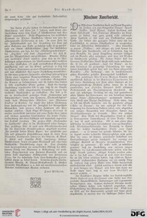 9: Münchner Kunstbericht