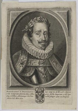 Bildnis des Ferdinandvs II., Kaiser des Römisch-Deutschen Reiches