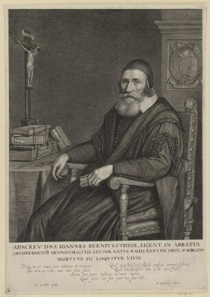 Bildnis des Ioannes Beenivs