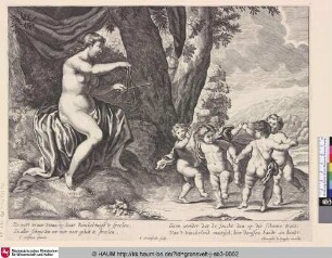 [Venus und vier tanzende Cupidi; Venus and dancing cupids]