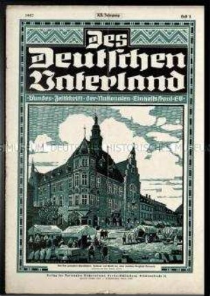 Zeitschrift der Nationalen Einheitsfront, 2. Jg. (1927), Heft 2