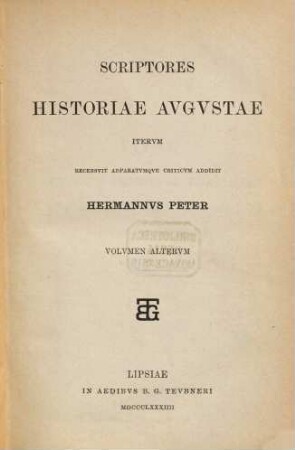 Scriptores historiae Augustae. 2