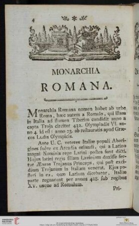 Monarchia Romana