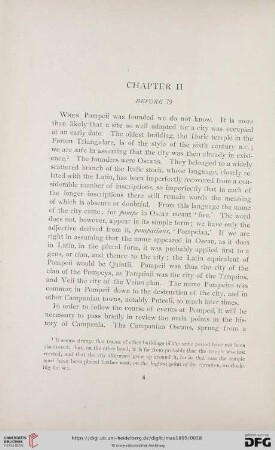 Chapter II.: Before 79