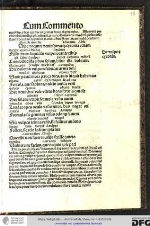 De vulpe et cyconia.