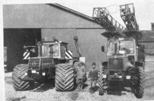 MB trac mit extremen Bereifungen