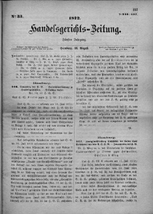 No. 33. 24. August 1872