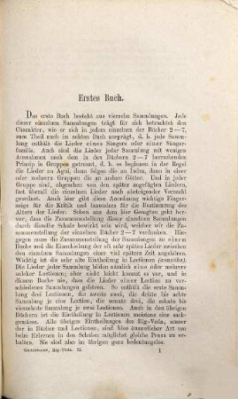 Rig-Veda, 2. Sammelbücher des Rig-Veda : (erstes, neuntes, zehntes Buch)