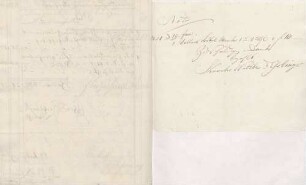 Witwe & Esslinger Knoch an Karoline Luise von Baden (ohne Ort)