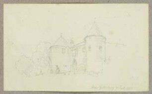 Südwestliches Torhaus der Burg Guttenberg