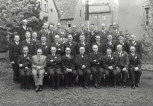 Gruppenbild der Herren zur Silbernen Konfirmation