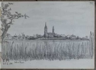Werder/Havel (Skizzenbuch Ernst Morgenstern, Bl. XXI)
