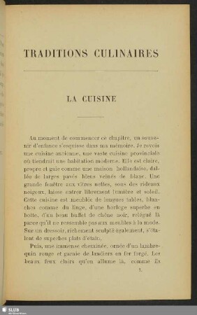 La cuisine