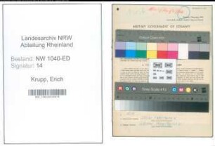 Entnazifizierung Erich Krupp , geb. 23.05.1890 (Lehrer)