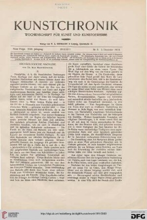 Heft 8 (2. Dezember 1910)