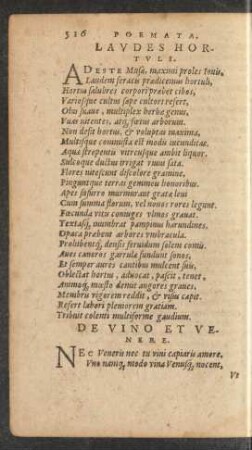Poemata.