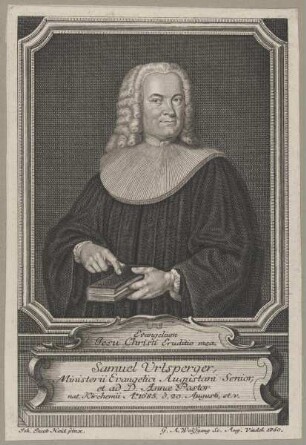 Bildnis des Samuel Urlsperger