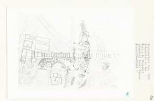 Attraktion am Zoo, Berlin-Tiergarten (Diplomarbeit bei Willy Kreuer): Grundriss