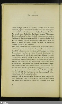 Entdeckungen