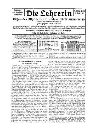 Die Frauenschule in Leipzig