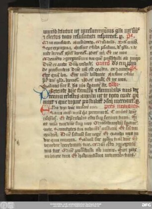 Pre[ce]s maiores [ad matutinas, ad alias horas.] [aus dem Ordinarium divini officii]