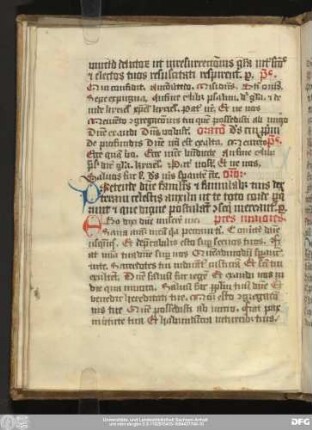 Pre[ce]s maiores [ad matutinas, ad alias horas.] [aus dem Ordinarium divini officii]