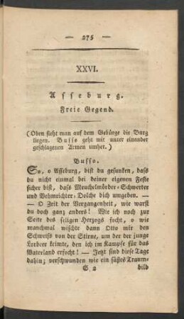 XXVI. Asseburg. Freie Gegend