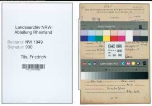 Entnazifizierung Friedrich Tils , geb. 31.10.1914 (Arzt)