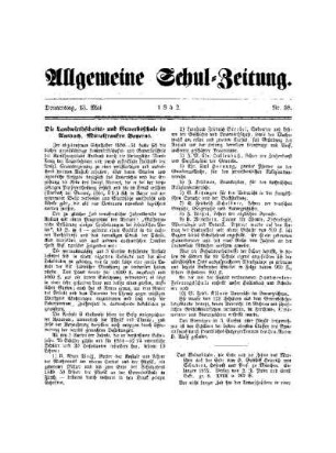 Die Landwirthschafts- und Gewerbsschulen in Ansbach, Mittelfranken Bayerns