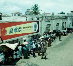 Lagos, Markt. 1959
