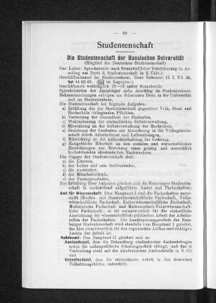 Studentenschaft